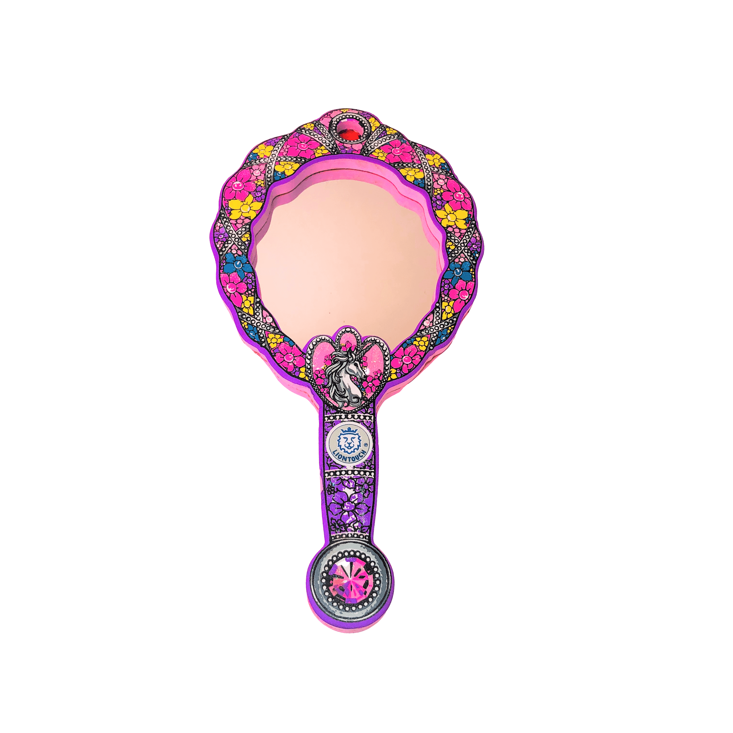 Liontouch Princess Mirror with Flower and Unicorn Theme