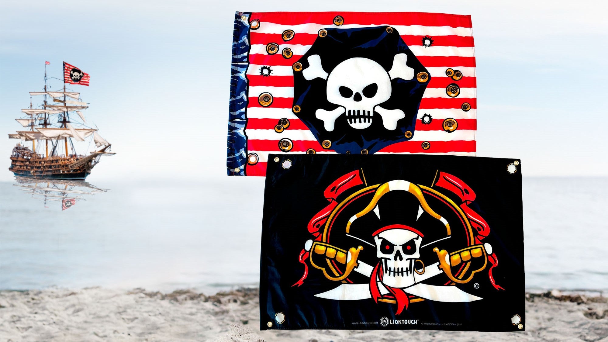 Pirate flags! – Liontouch