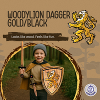 WoodyLion Mini Sword · Gold/Black