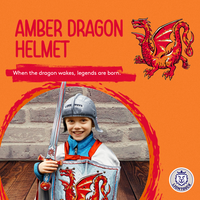Amber Dragon Helmet 