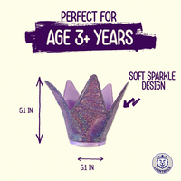 Princess Crown · Glitter Purple