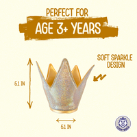 Prinsessekrone · Glitrende Guld