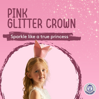 Princess Crown · Glitter Pink