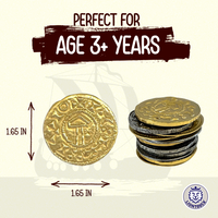 Viking Coin Set · 12 pcs · Gold & Silver