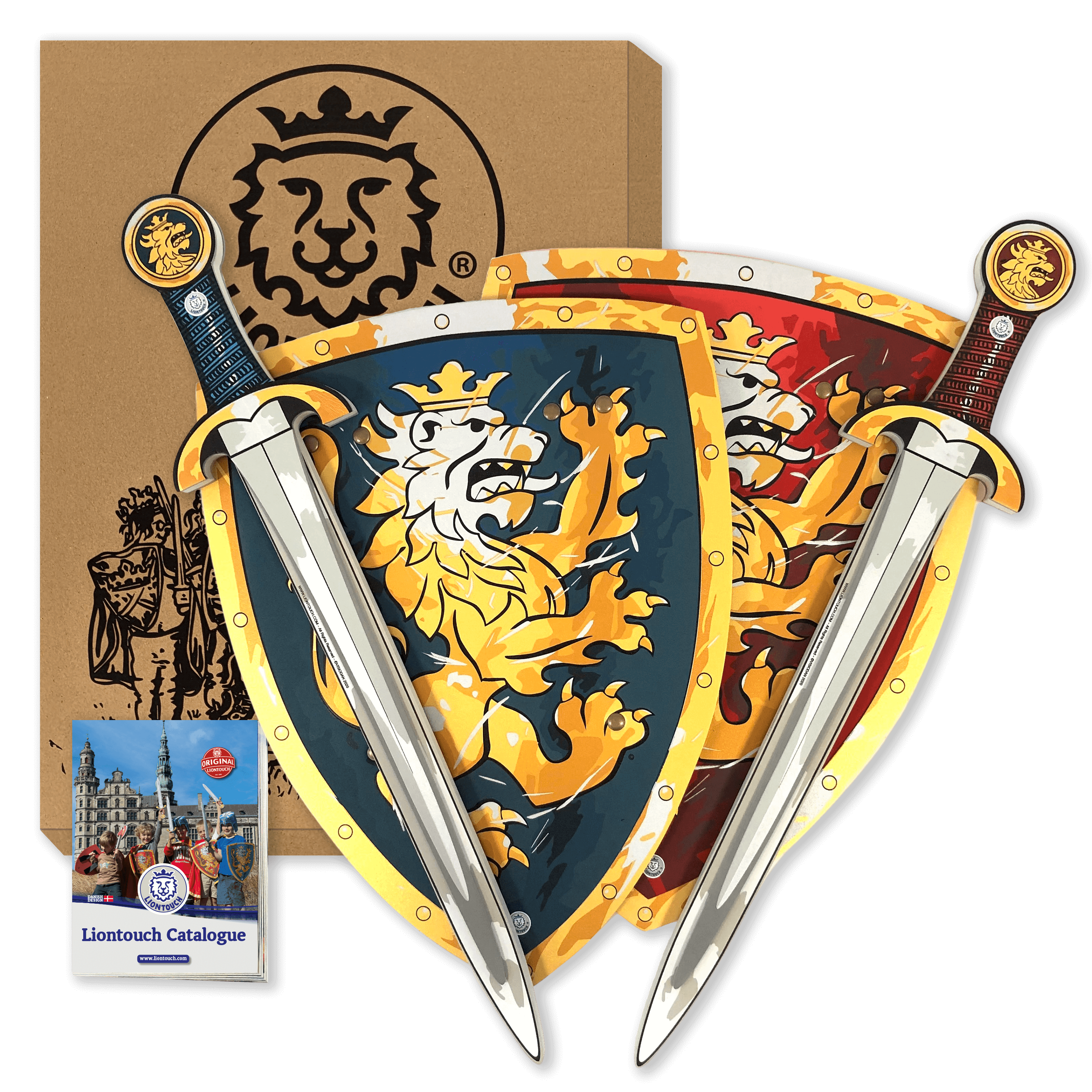 Noble Knight Gift Set for Two - Swords and Shields for Active Play ...