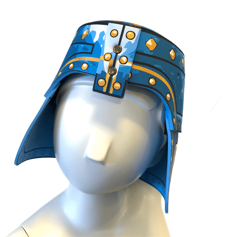 Knight Helmet · Blue 