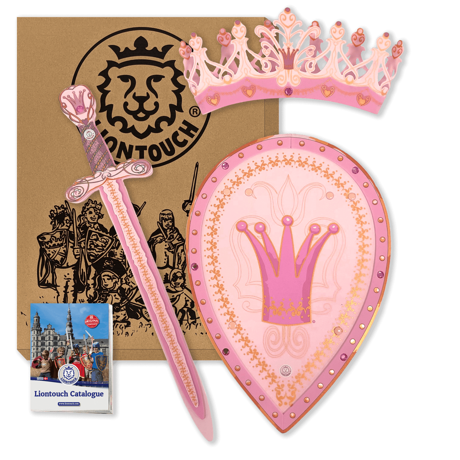 Kæmp som en sand dronning med Dronning Rosa-kostumesættet – Liontouch, image size:1600x1600