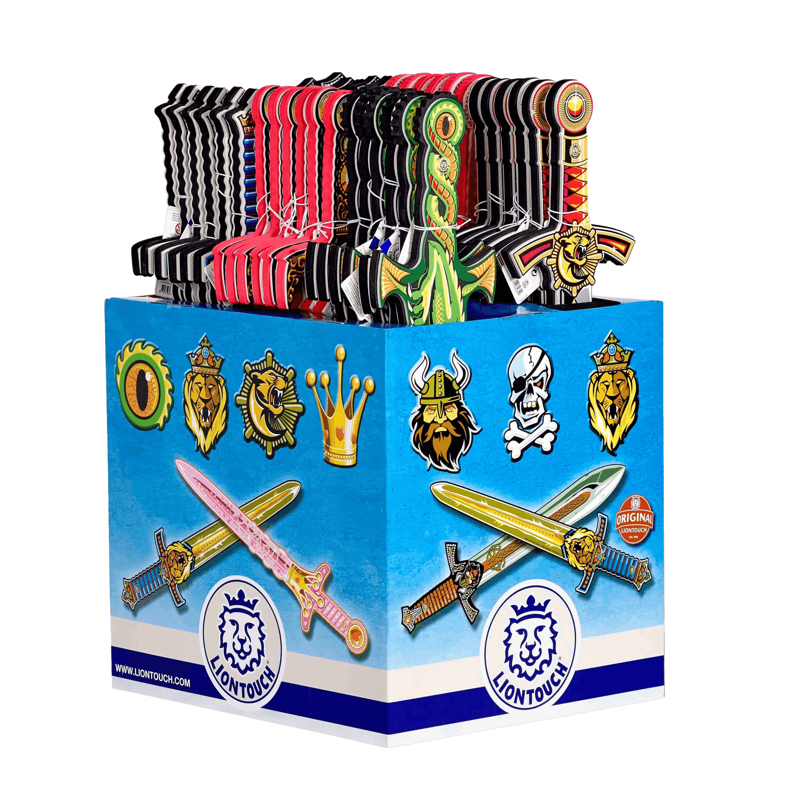 Liontouch Sword Case with 36 Swords for Imaginative and Liontouch Sword Case with 36 Swords for Imaginative and