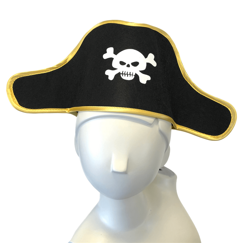 Buy the Impressive Captain Stripe Pirate Hat from Liontouch