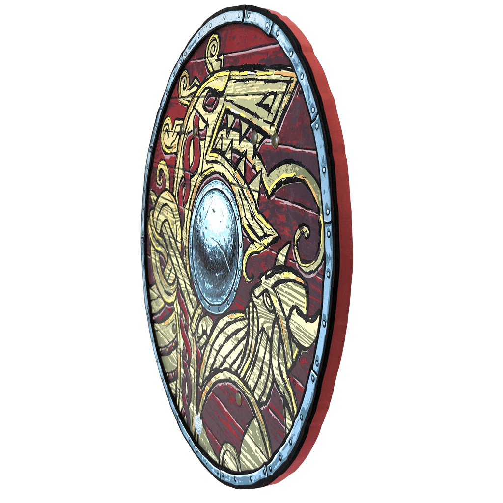 Enemy Protection Shield Protect Yourself from Enemies with Liontouch's Viking Shield made of ...