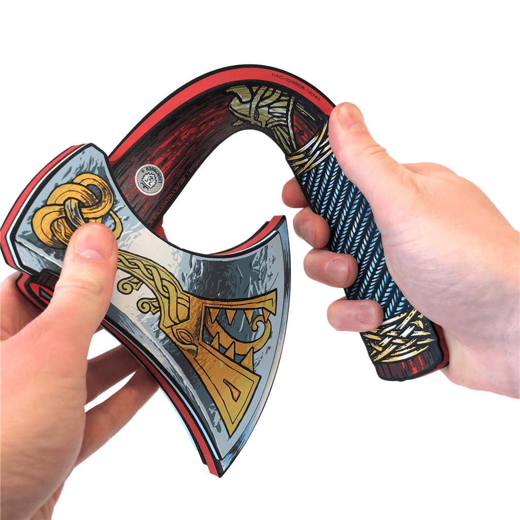 Liontouch Viking Axe made of Safe Foam for Imaginative Play