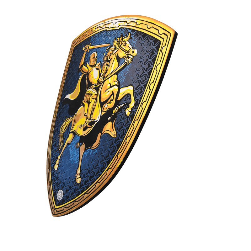 Shield Knight Move Liontouch's Panopli Knight Shield for children with a golden knight motif