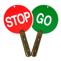 Stop & Go-Skilt