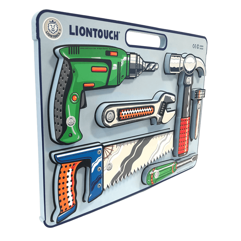 Liontouch Tool Set in Foam - Safe Toys for Little Handymen