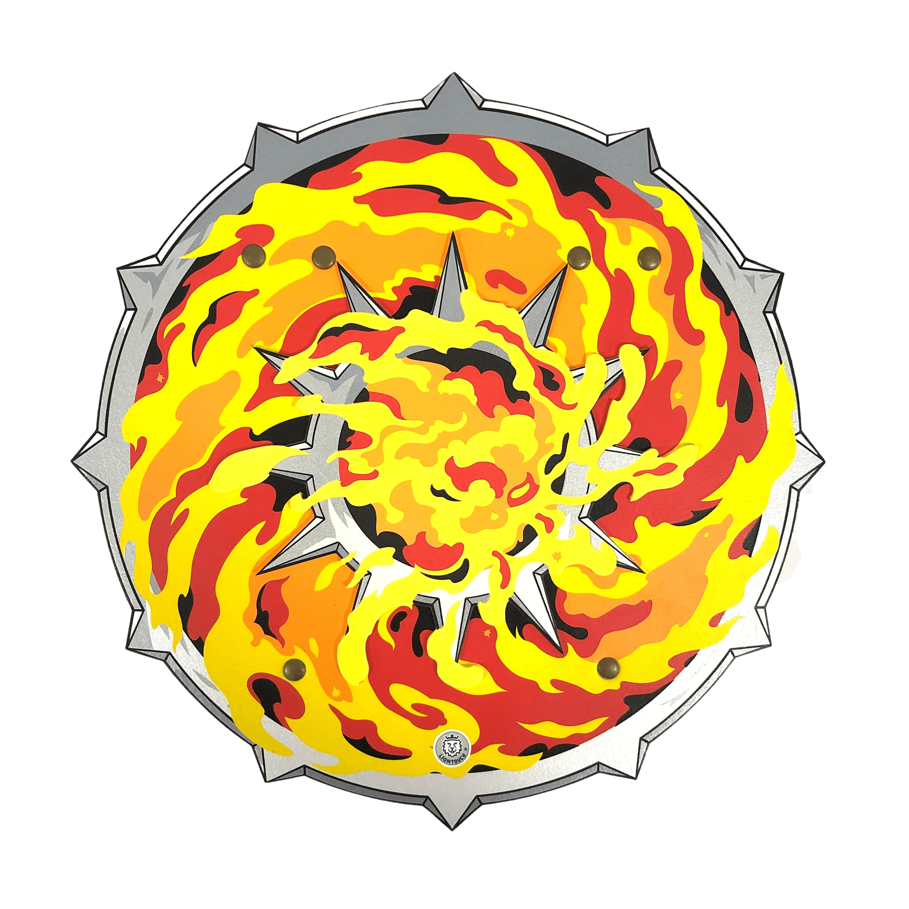 Liontouch Flame shield magical protection against dragons and evil forces