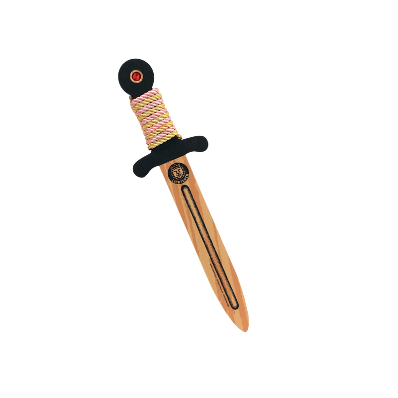 WoodyLion Mini Sword · Gold/Pink